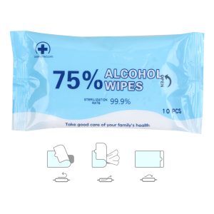 75% Alcohol Wet Wipes - 10PC Pack