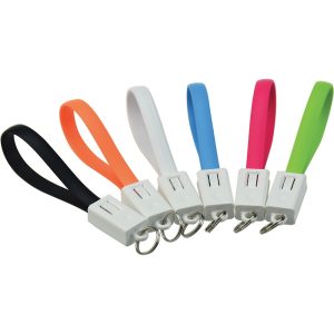Charging Cable with Keyring Attachment