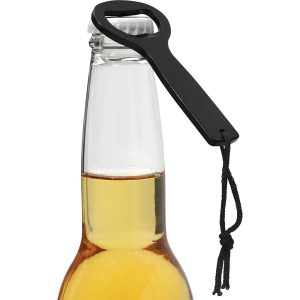 Metallic Bottle Opener with Hanging Loop