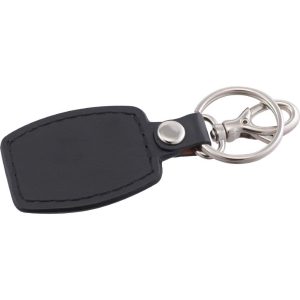 Brushed Plate Key Ring