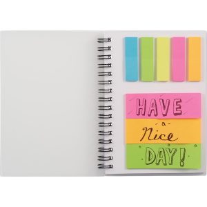 Peppi Spiral with Sticky Notes